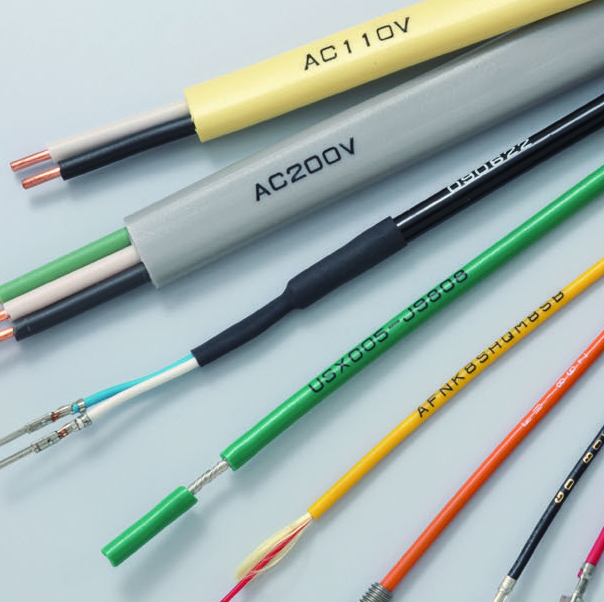 Cables & Wires Printed by HOTMARKER Cable Marking Machine