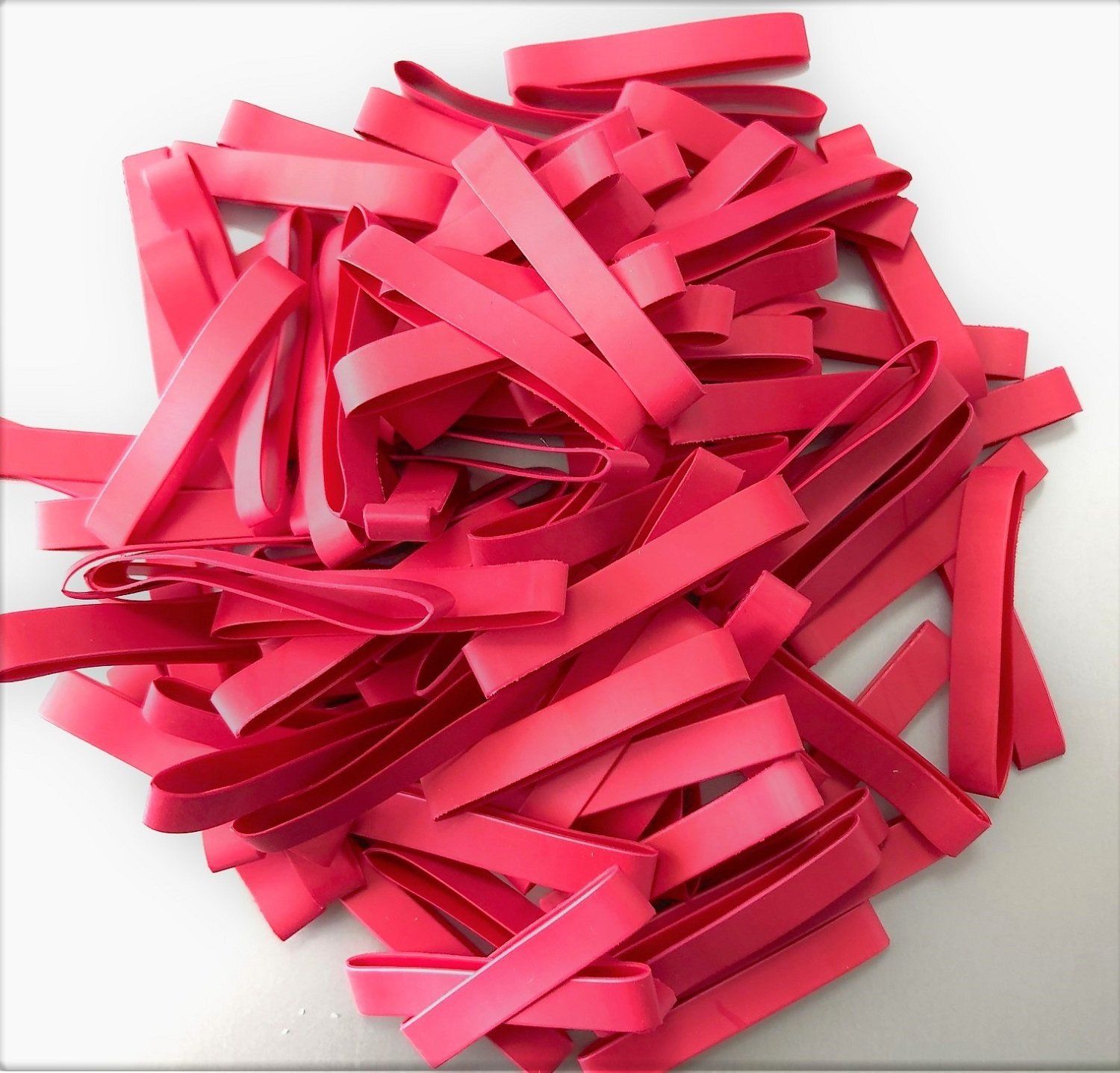 Identimark red heatshrink cut pieces