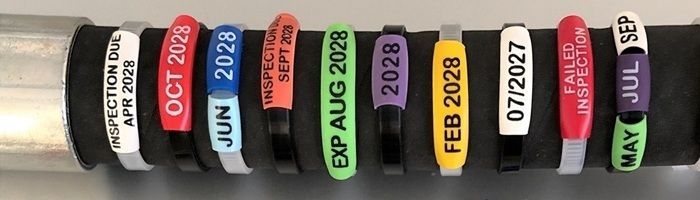 Tie on cable tie labels