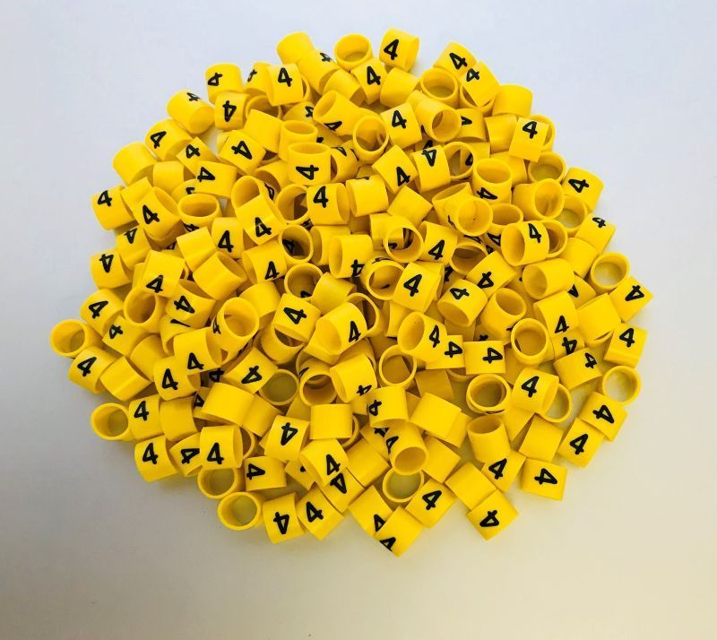 Identimark custom printed heatshrink QR codes