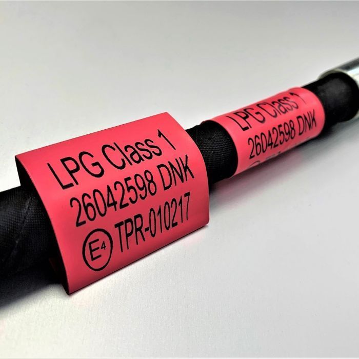 custom printed heat shrink sleeving