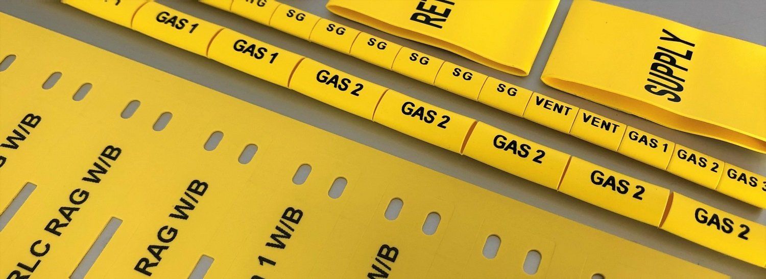 Identimark Yellow Cable Identification Kits