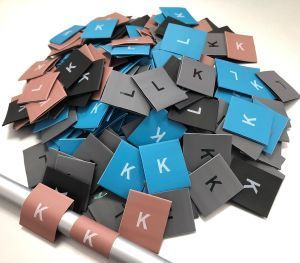 Identimark black printed heatshrink