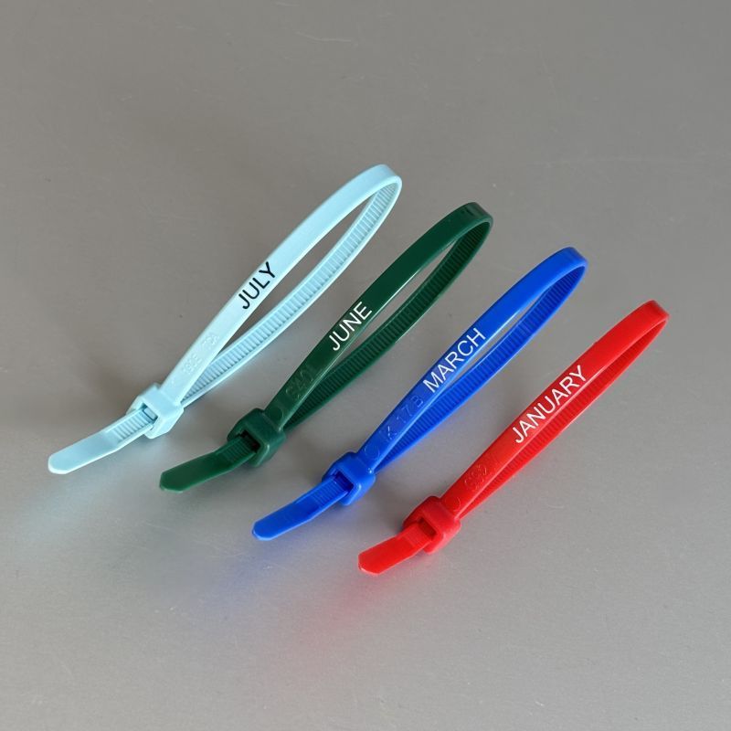 Identimark Custom Printed PVC Cable Markers