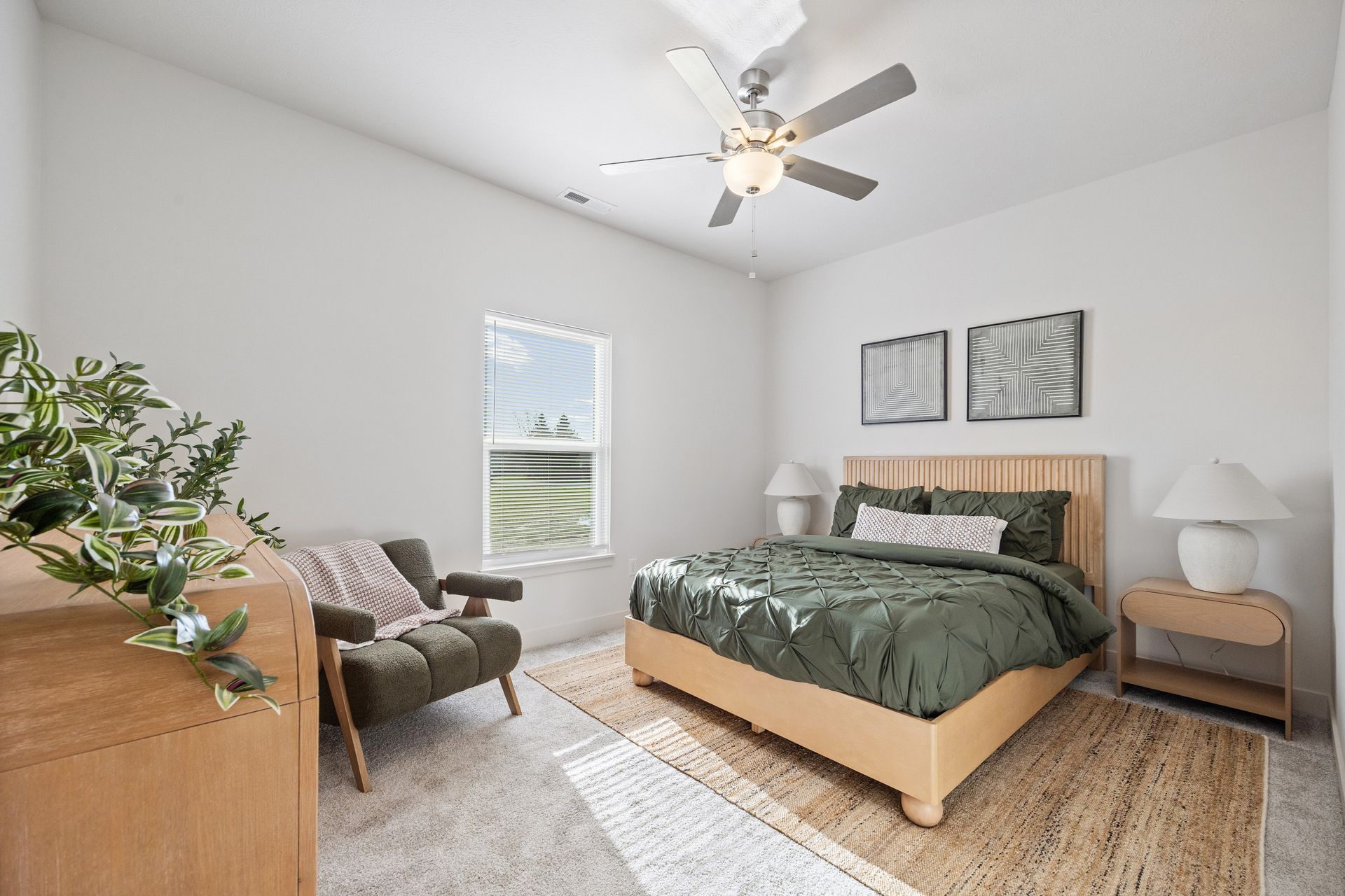 Large primary bedroom