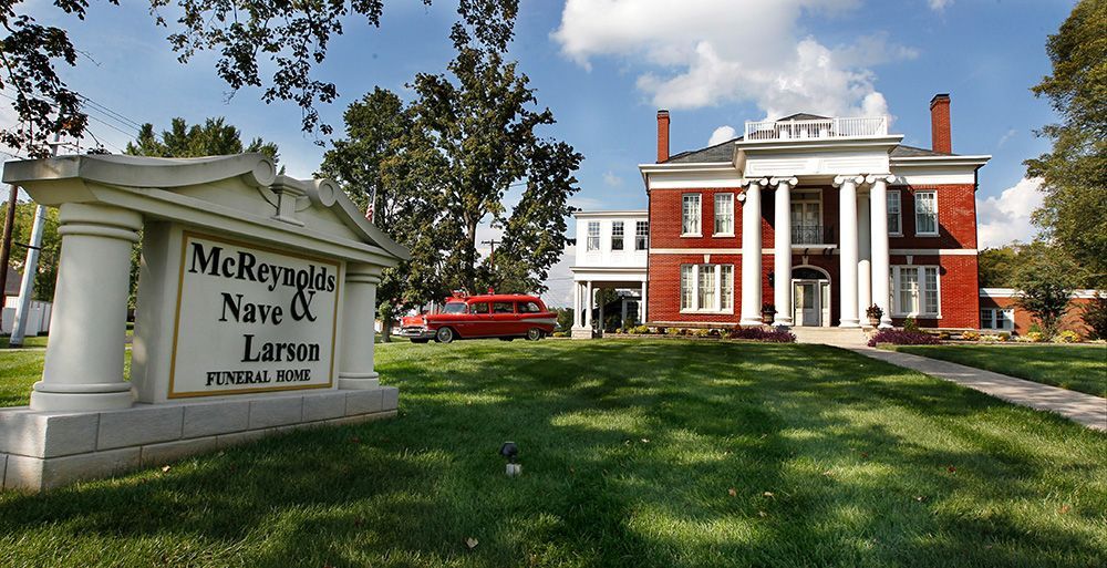 McReynolds-Nave & Larson Funeral Home in Clarksville, TN.