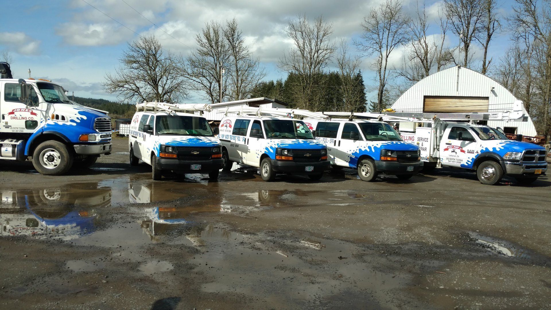 Company's Van — Lebanon, OR — Jones Drilling & Pump Co