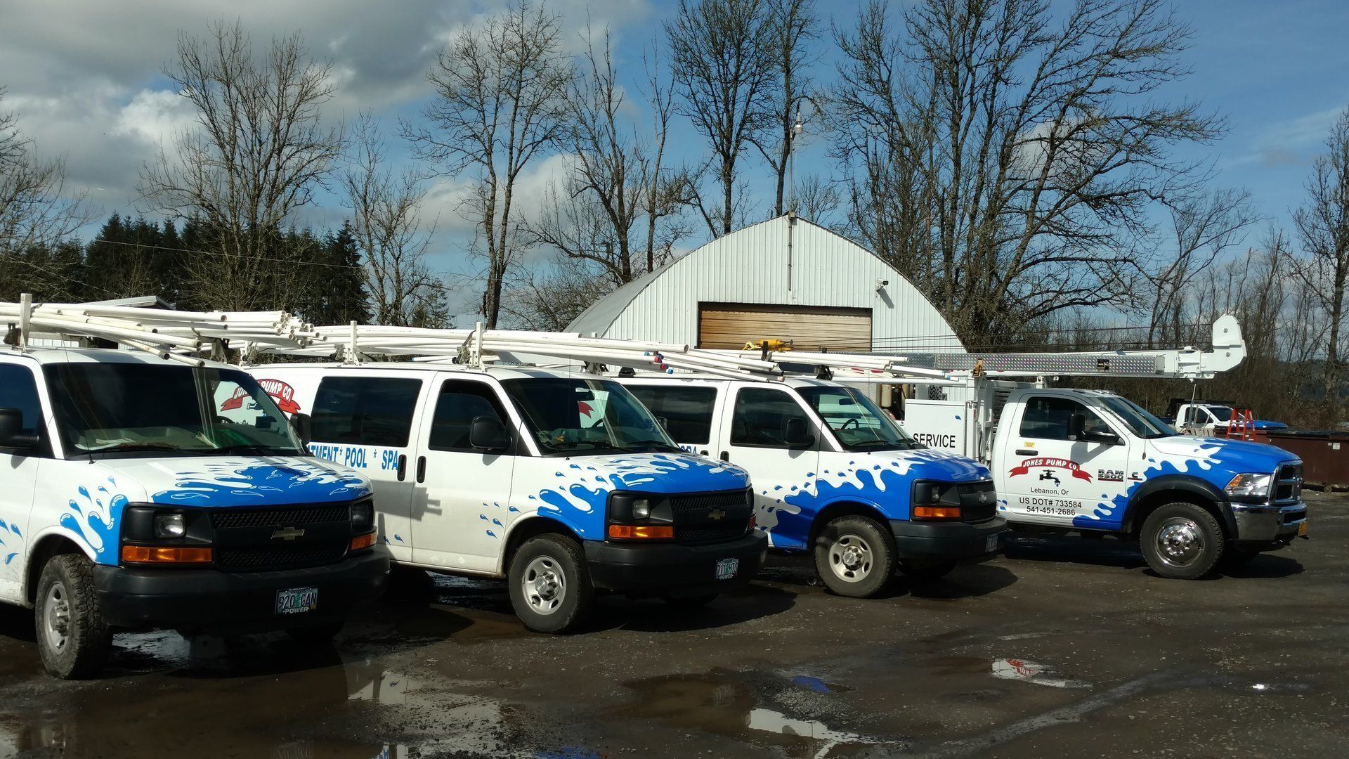 Company Service Van — Lebanon, OR — Jones Drilling & Pump Co