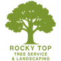 Green tree logo with "Rocky Top Tree Service & Landscaping" text.