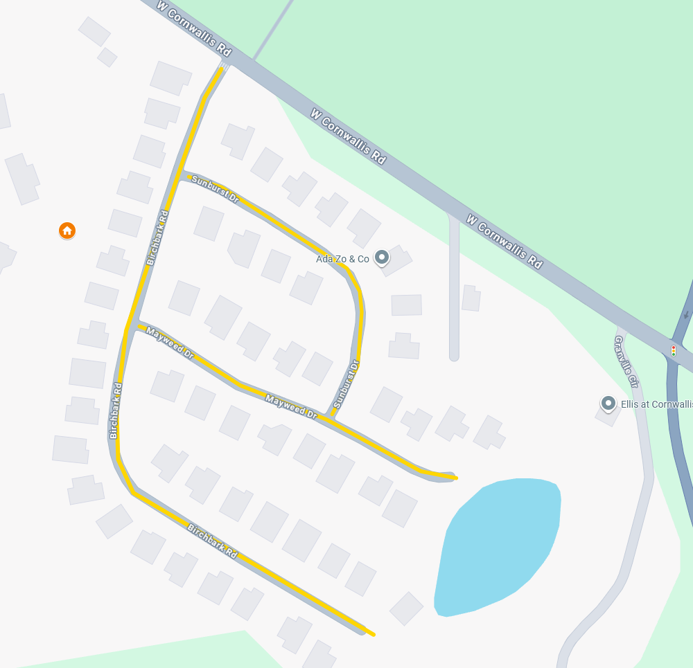 Canterbury neighborhood map