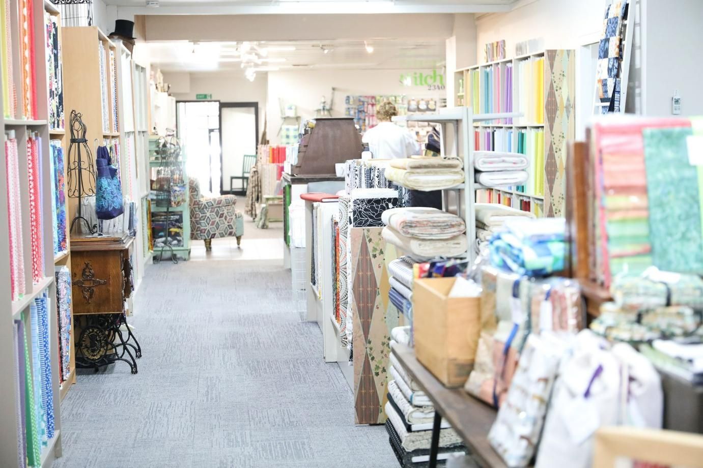 A Store Filled with Lots of Clothes and Fabrics  — Stitch 2340 In Tamworth, NSW