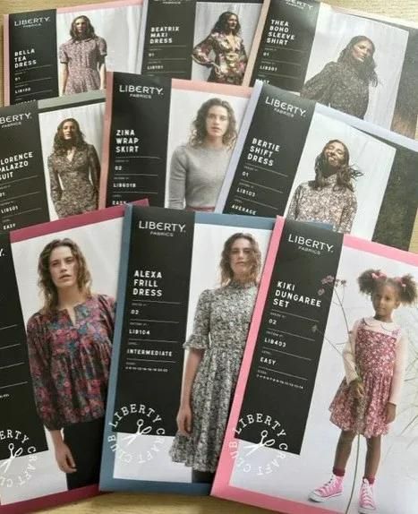 A Bunch of Liberty Magazines Laying on A Table — Stitch 2340 In Taree, NSW