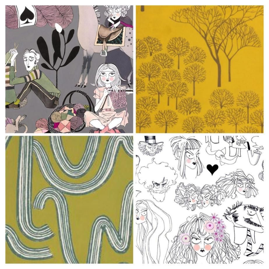 A Collage of Four Different Types of Drawings — Stitch 2340 In Tamworth, NSW