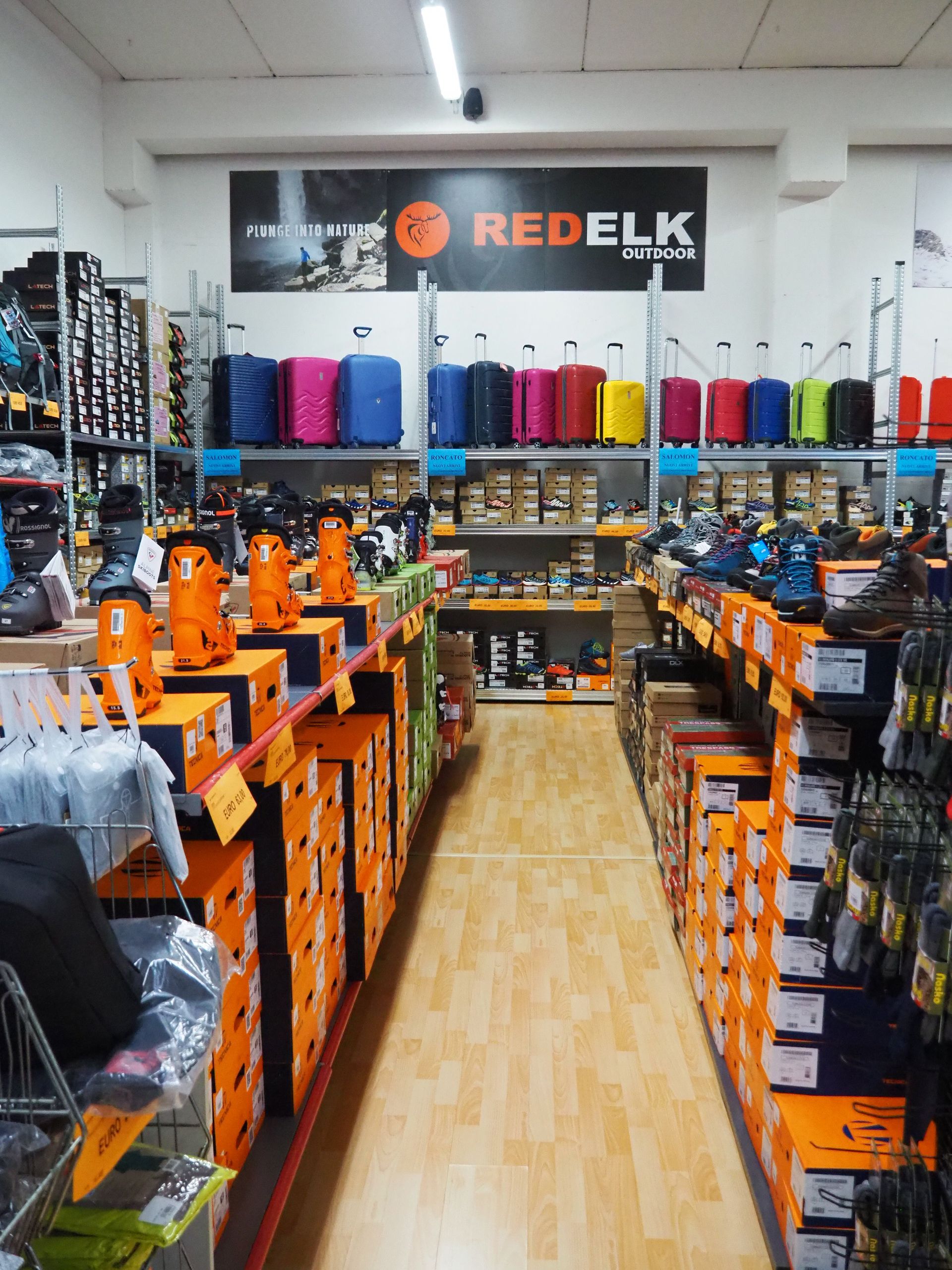 scarponi da sci , ingrosso a trento