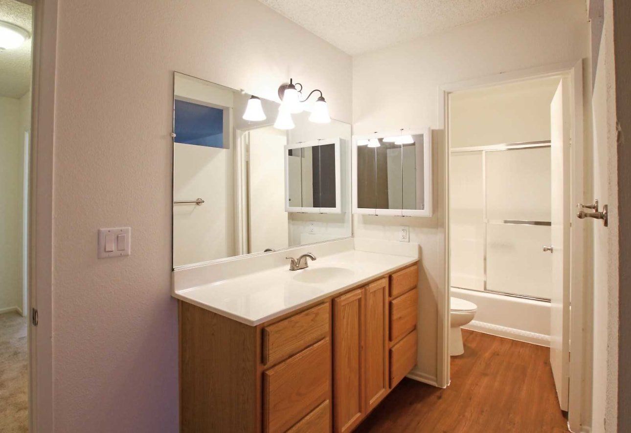 Bathroom | Canyon Woods Apartments