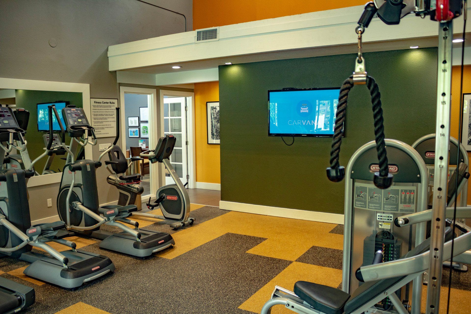 Gym | Canyon Woods Apartments
