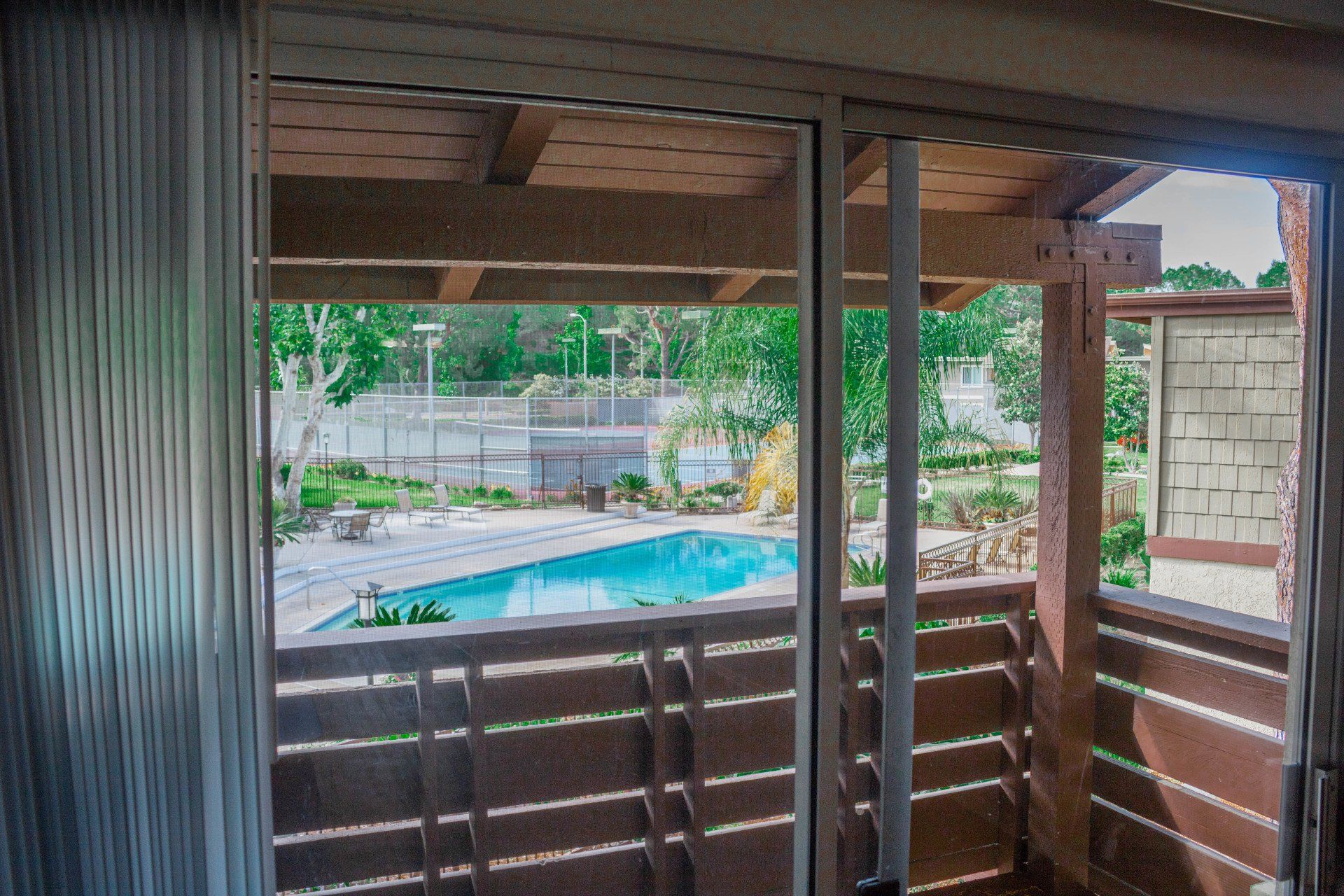 Balcony | Canyon Woods Apartments