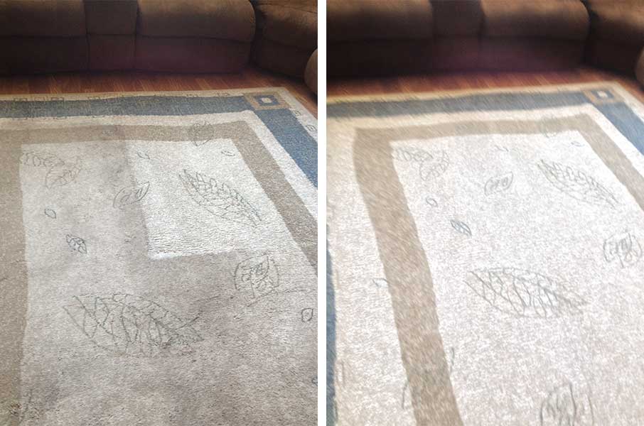 Area rug — cleaning in Escondido, CA