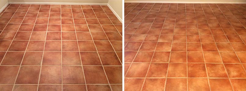 Ceramic tile floor — cleaning in Escondido, CA