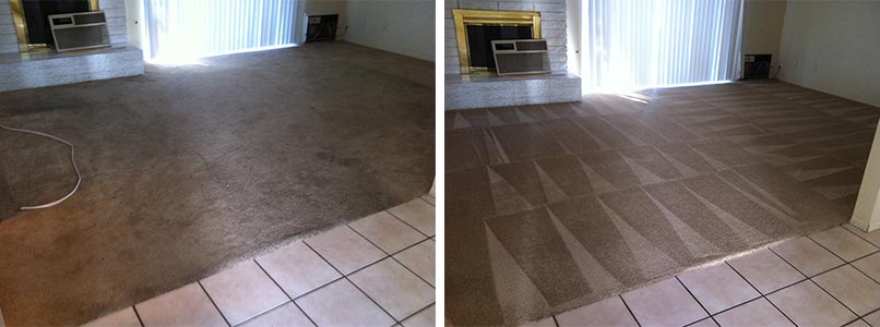 Living room carpet — cleaning in Escondido, CA