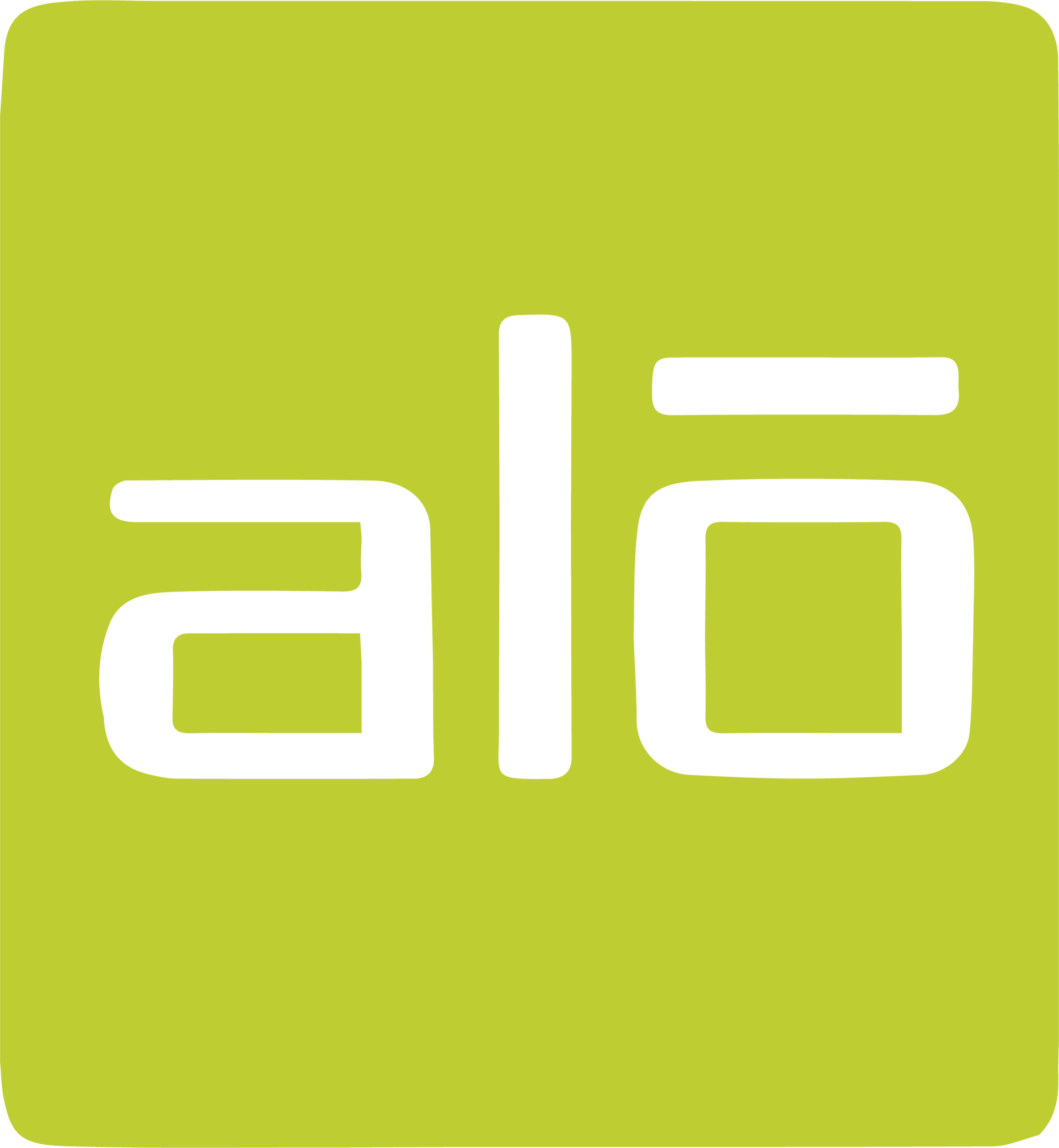 Logo for aló