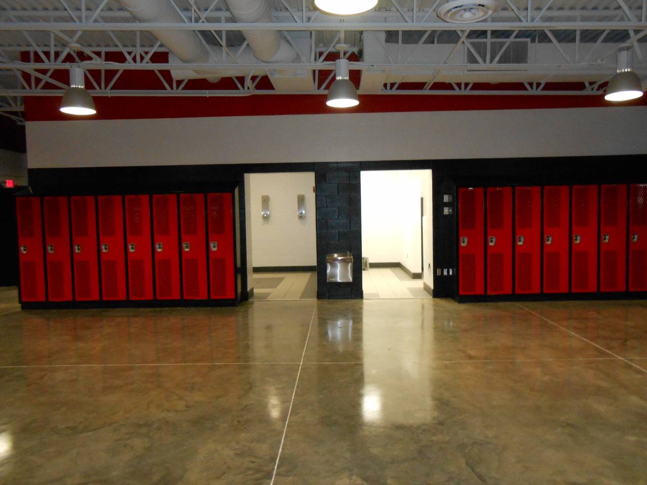 Harrison High School Locker Room