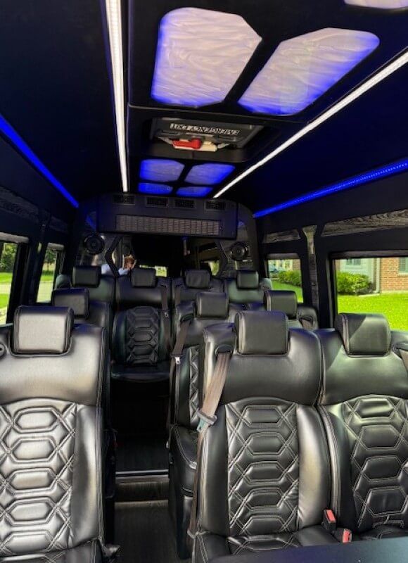 Limo bus wine tasting Corona