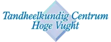 a blue logo for tandheelkundig centrum hoge vught