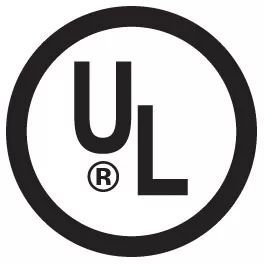 The UL certification mark, featuring the letters 
