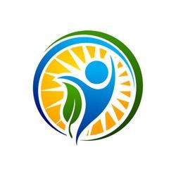 Logo for Nexus Neuropsychiatry PLLC, featuring two interconnected gold-colored shapes next to the word