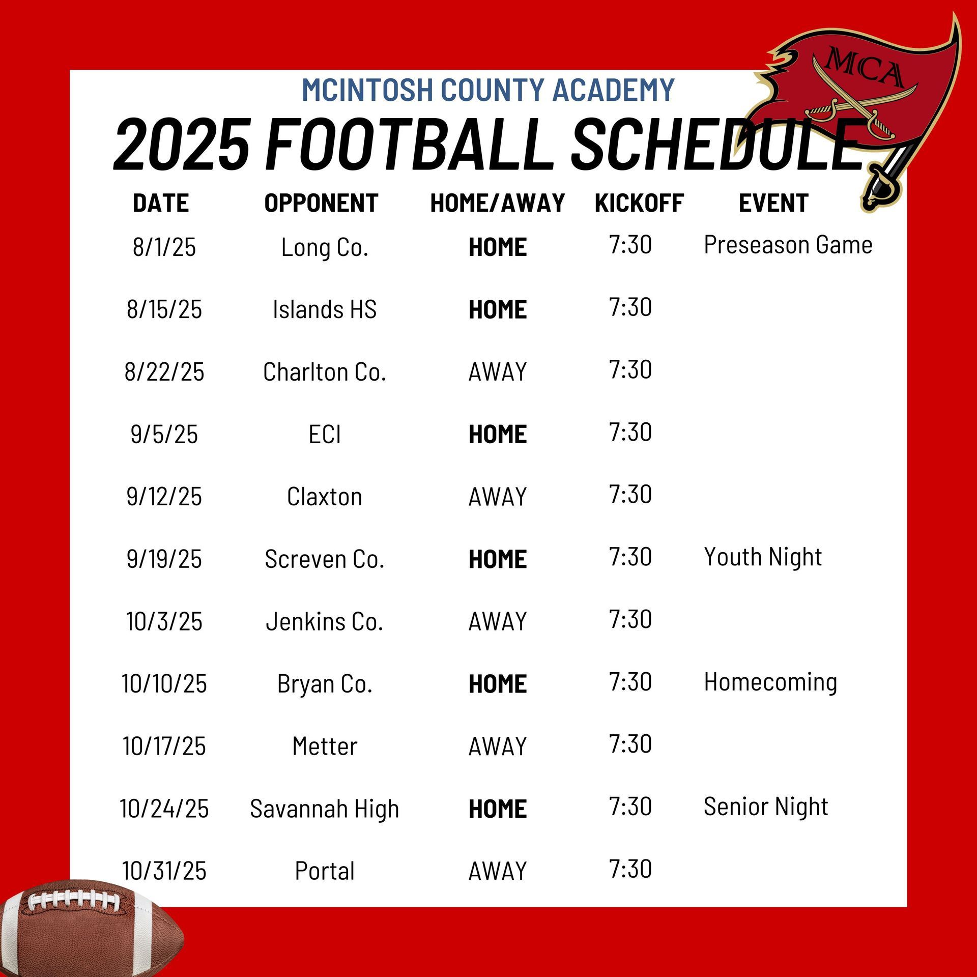 a schedule for the tampa bay buccaneers football team