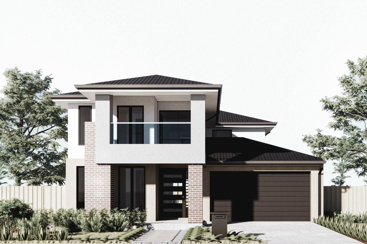 An Artist's Impression of A House with A Balcony and A Garage — Clearspan Builders In Queanbeyan East, NSW
