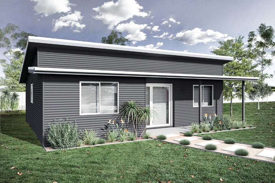 A Small House with A Porch and A Lot of Windows — Clearspan Builders In Queanbeyan East, NSW