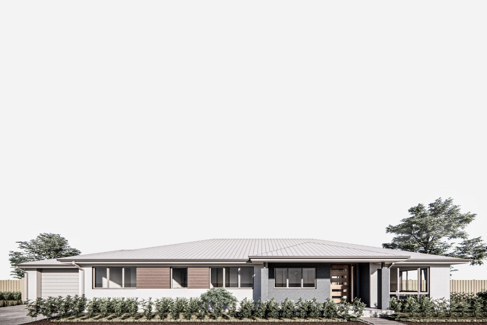 An Artist's Impression of A House on A White Background — Clearspan Builders In Queanbeyan East, NSW