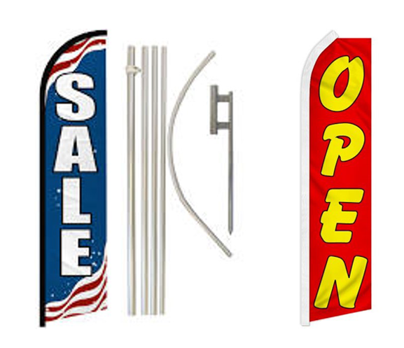Sale/Open Sooper Flags — Brenham, TX — Flag Store, ETC
