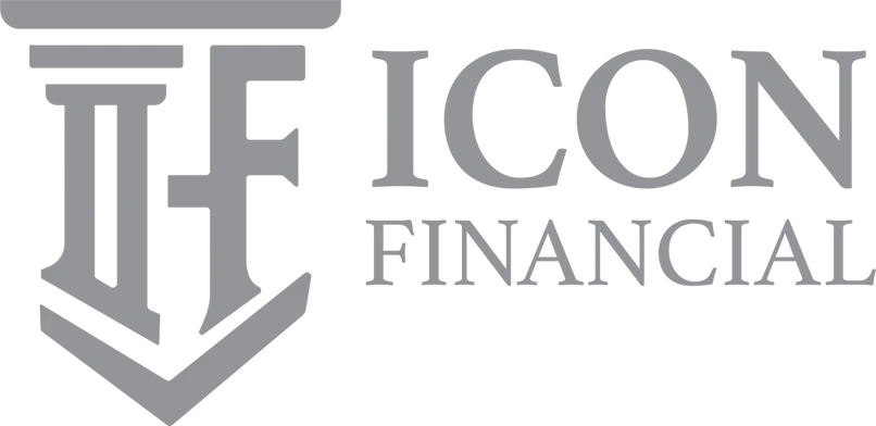 Logo for Icon Financial, featuring stylized "IF" within a shield shape with text "ICON FINANCIAL" to the right.