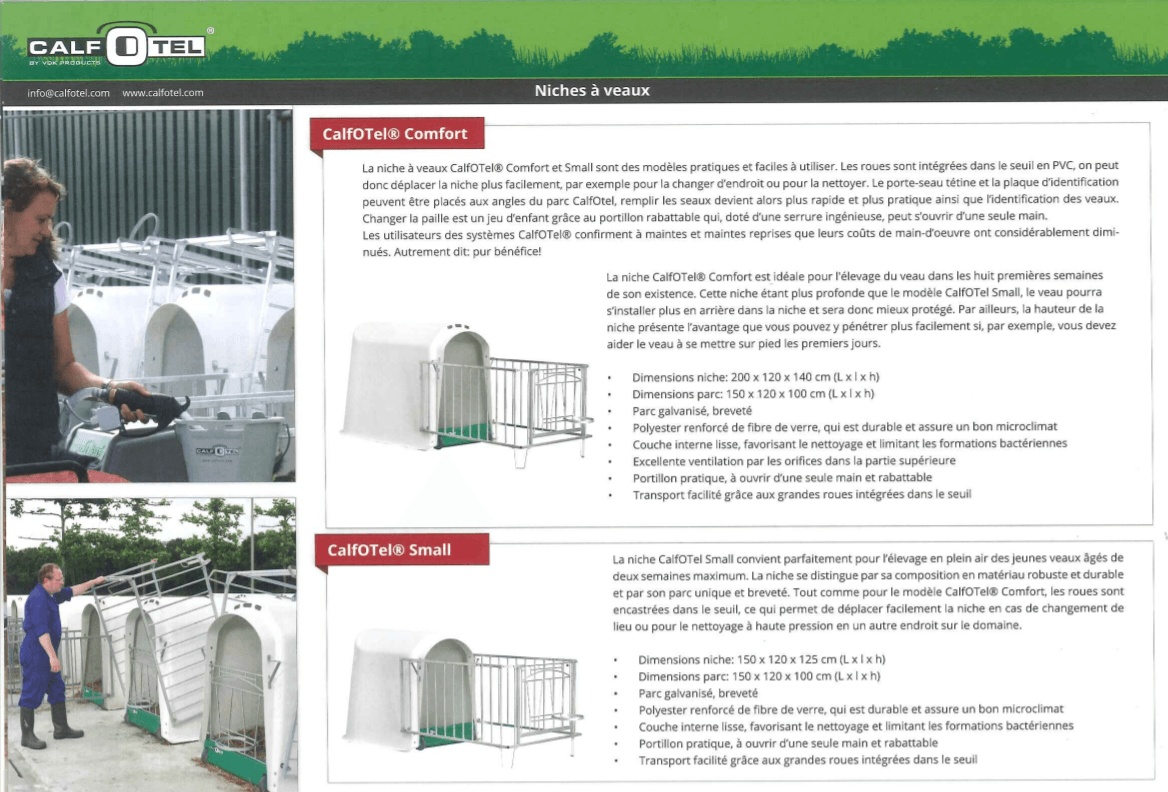 informations niches individuelles