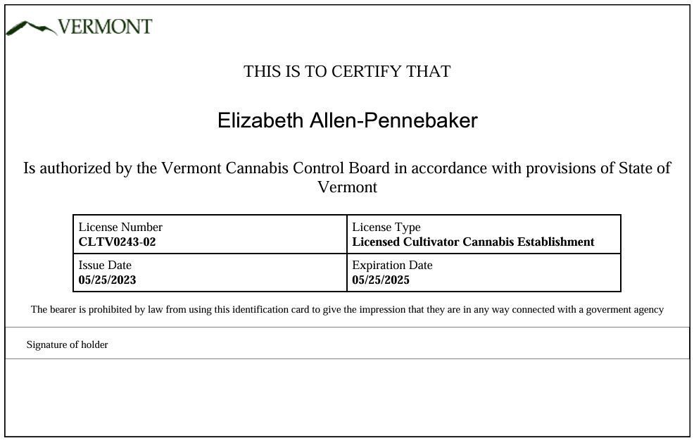 Elizabeth Allen-Pennebaker - Owner ID - Rolling J's Farm