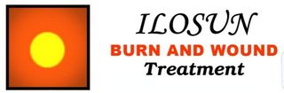 A banner that states Ilosun Burn & Wound Treatment.