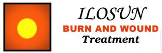 A banner that states Ilosun Burn & Wound Treatment.