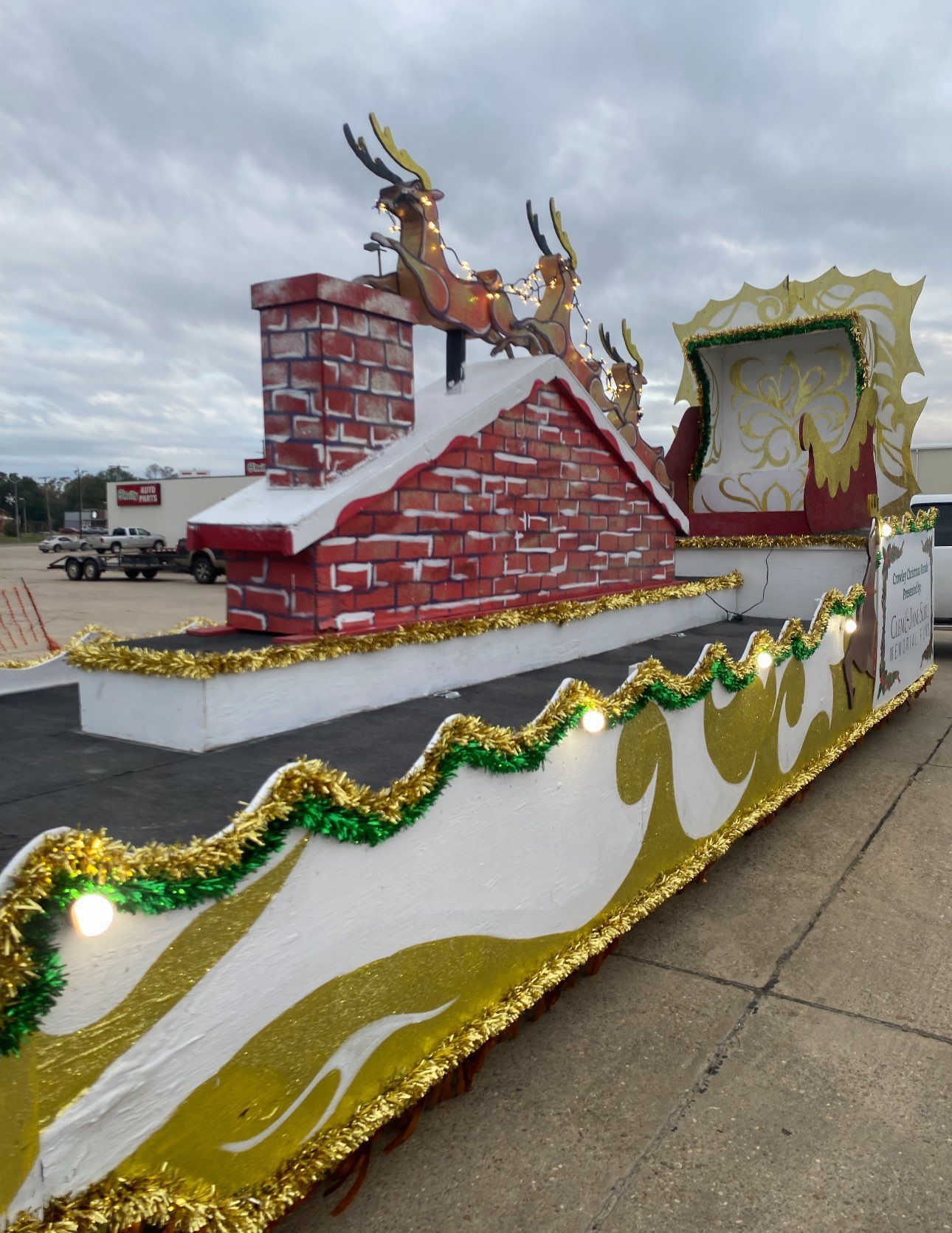 Christmas float