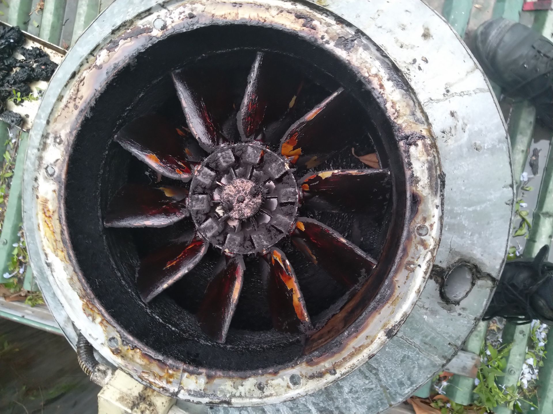 Dirty Filter Vent — Central Coast Commercial Kitchen Cleaning in Tuggerah, NSW