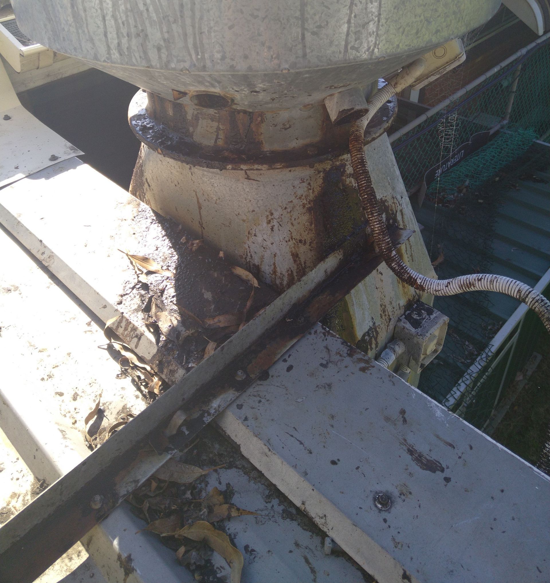 Cleaning Outside of Kitchens Canopy — Central Coast Commercial Kitchen Cleaning in Hunter Valley, NSW