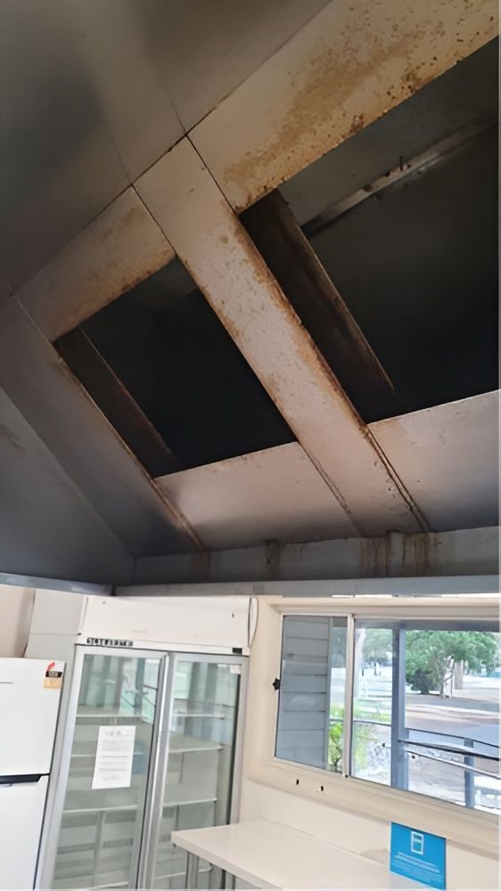 Kitchen Exhaust System With Vent Openings — Central Coast Commercial Kitchen Cleaning in Tuggerah, NSW