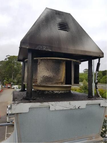 Kitchens Hood Exhaust Vent— Central Coast Commercial Kitchen Cleaning in Tuggerah, NSW