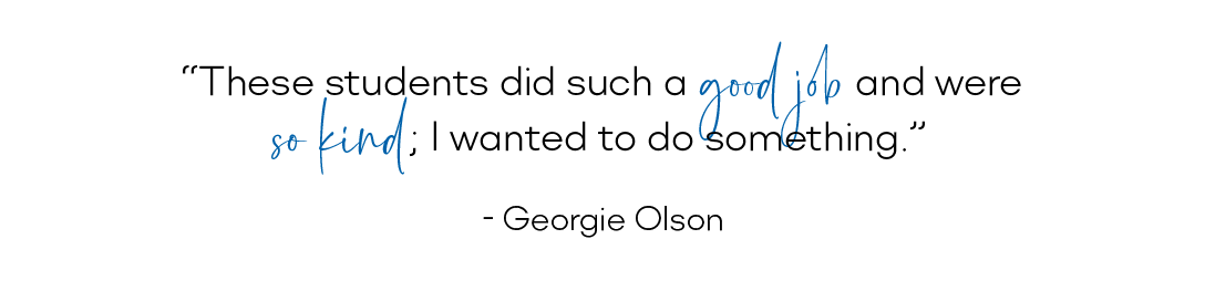 Quote from Georgie Olson