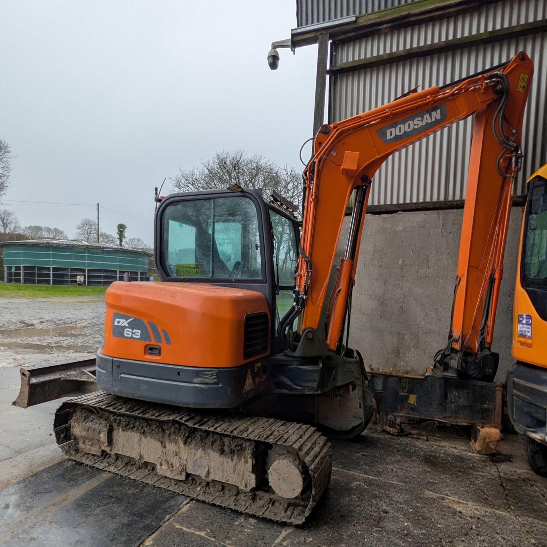 Doosan dx63 full emissions removal
