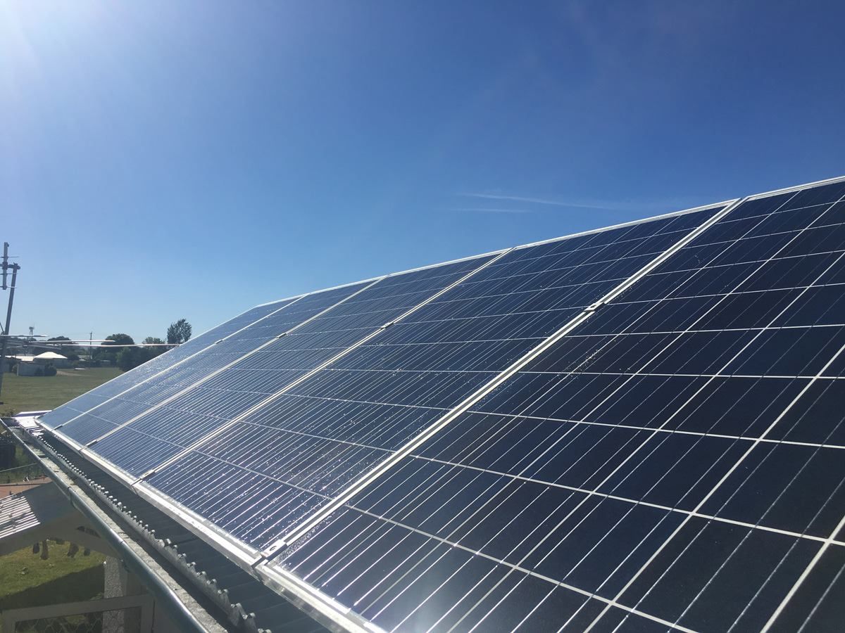 Solar Panels on The Roof of A Building — Solar Blessing in Toowoomba, QLD