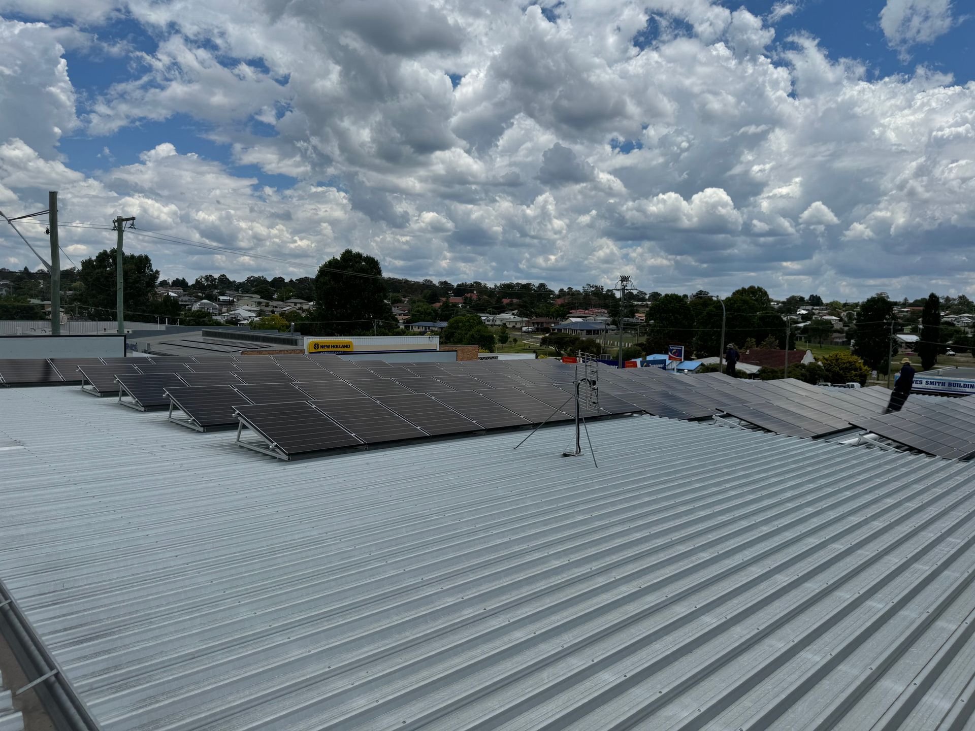 Solar Panels On A Roof — Solar Blessing in Stanthorpe, QLD