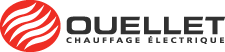 Un logo pour une entreprise appelée quellet chauffage et électricité